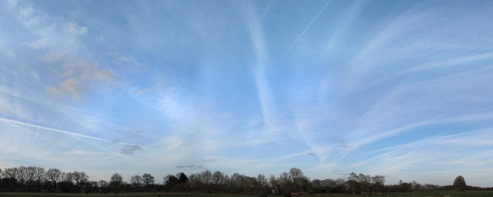 panorama foto wolken lucht 360 graden