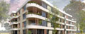 miniatuur artist impression appartementen gebouw 