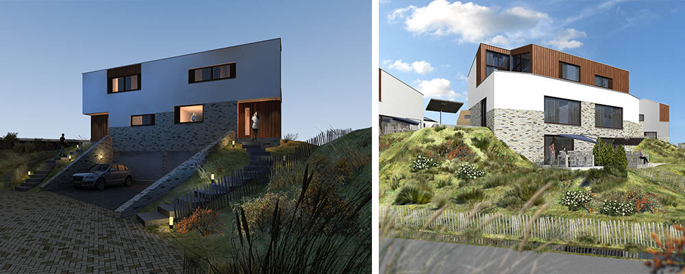 artist impression moderne woning