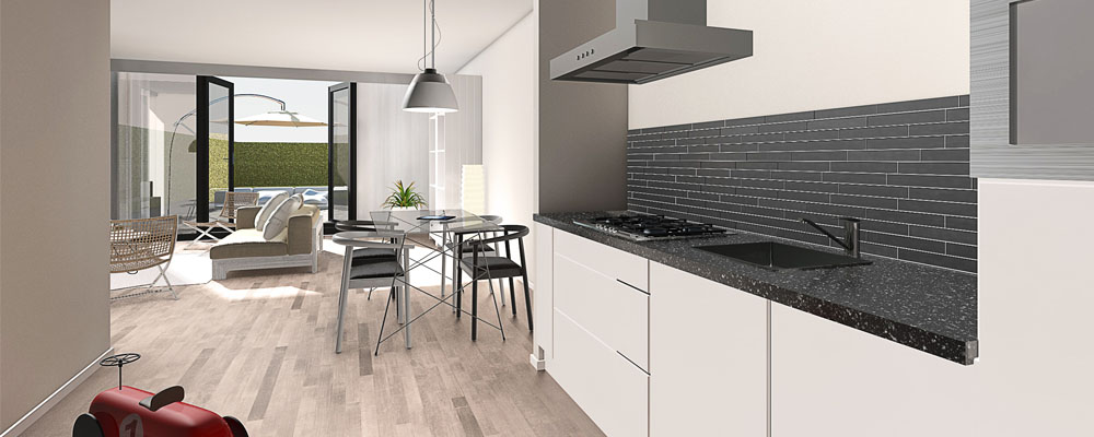 artists impression interieur keuken