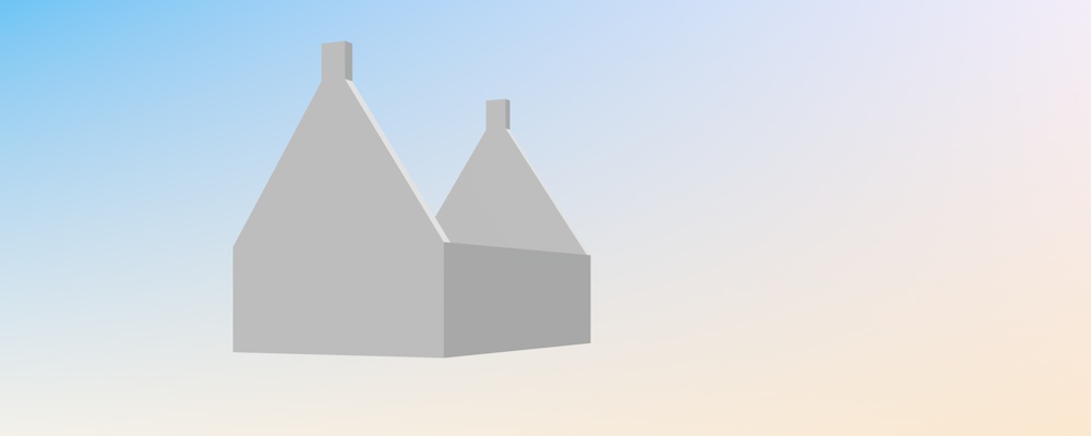 massa van de woning