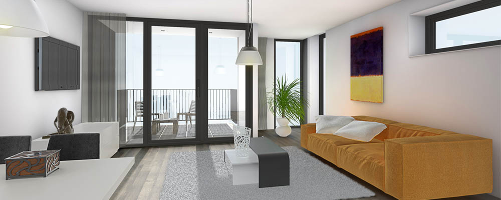 vastgoed interieur impressie appartement